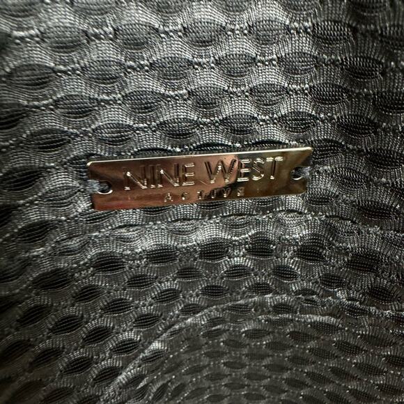 Nine West Active Black Zip Up Athletic Jacket Medium - Picture 8 of 9